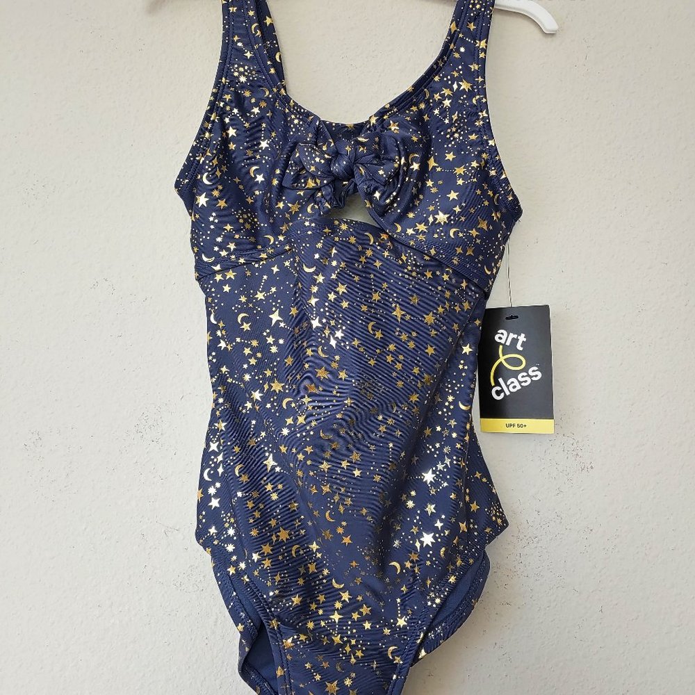 Art Class Girls Swim Suit - UPF 50+